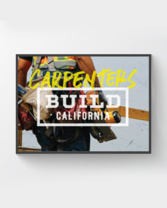 Build California Poster – Carpenter (10 pack)