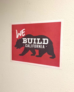 “We Build California” Classroom Poster
